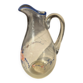 Jean Luce for Baccarat - Art Deco water jug in enamelled crystal