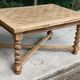 18th century monastery dining table renovated in solid oak 250cm