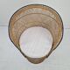 Boho Chic Rattan Barrel Chair with Custom Outdoor Cushion 1970's