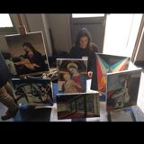 Peinture et son cadre "La Nativité"