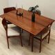 Rosewood table, Danish design, 1970s, manufacturer: Omann Jun, designer: Gu