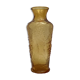 Italian vase in amber colored glass around the 1970s dimension -H-32,5cm L-14cm-