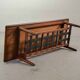 Topform Dutch Design Rosewood Coffee Table with Leather Magazine Holder 60s