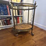 Louis XVI rolling dessert trolley