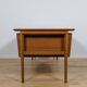 Mid-Century Teak Desk by I.B Kofod-Larsen for Seffle Möbelfabrik, Sweden, 1950s
