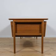 Mid-Century Teak Desk by I.B Kofod-Larsen for Seffle Möbelfabrik, Sweden, 1950s