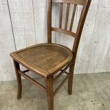 Set of 4 mismatched bistro chairs