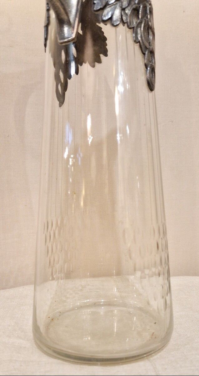 crystal carafe - Art Nouveau