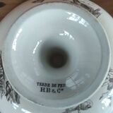 Old fruit bowl terre de fer hb & cie/tableware/sepia
