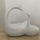 Empty pocket vintage ceramic swan 70s