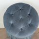 Velvet pouf