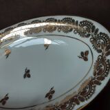 Set of 2 Limoges Porcelain butter dishes.