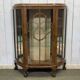 English display cabinet from the 1950s in walnut