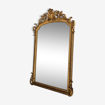 Large mirror Napoleon III 117x186cm