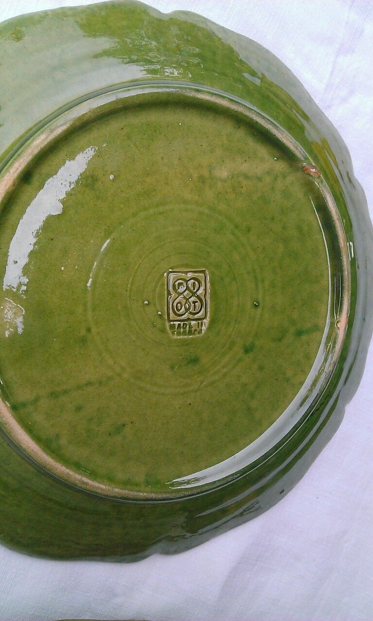 6 flat plates green BIOT