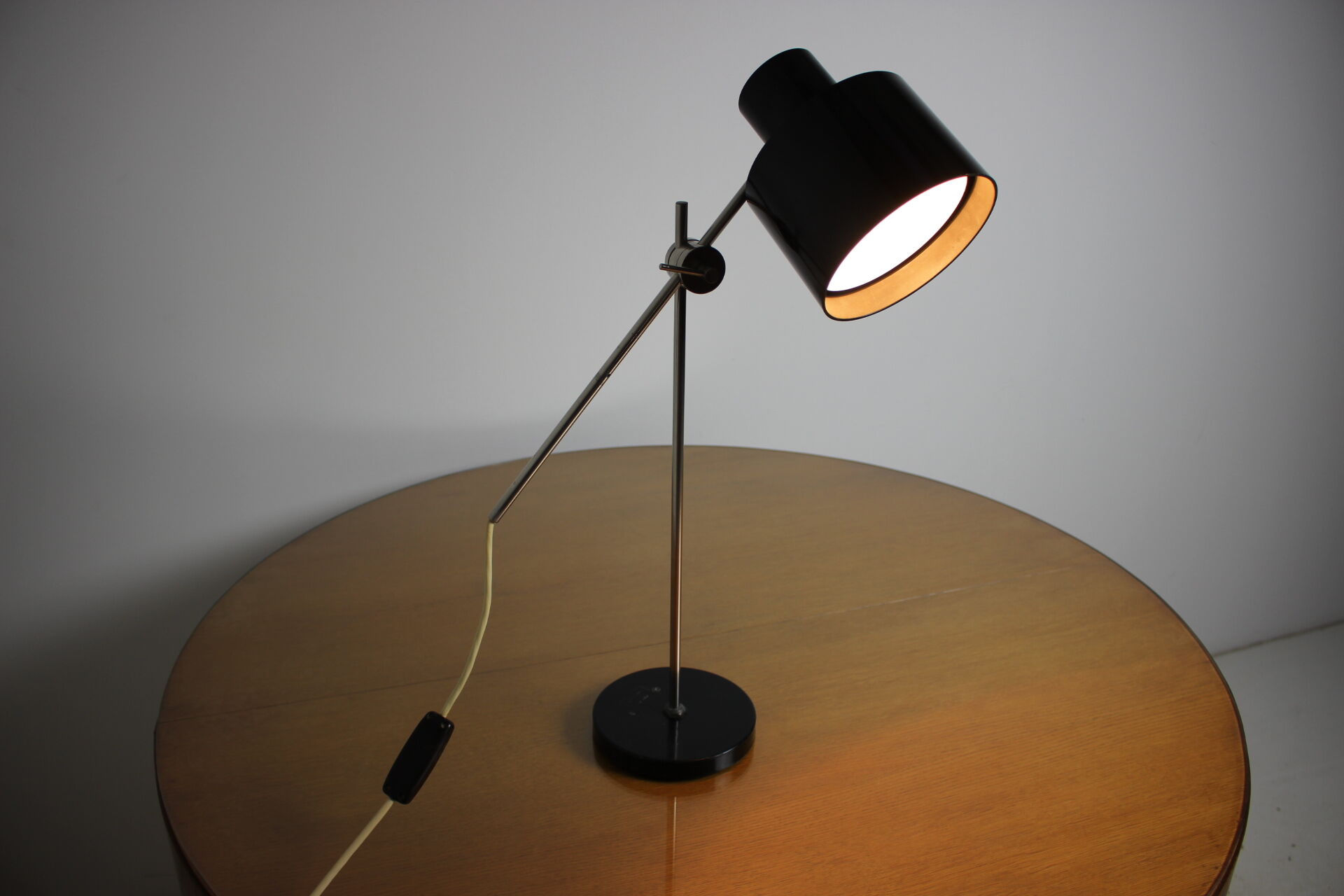 Mid-century table lamp 1970's.