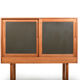 Danish oak and formica cabinet 1960s