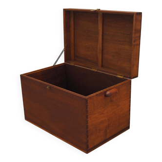 Coffre en teck, design scandinave, années 1960, production : Danemark