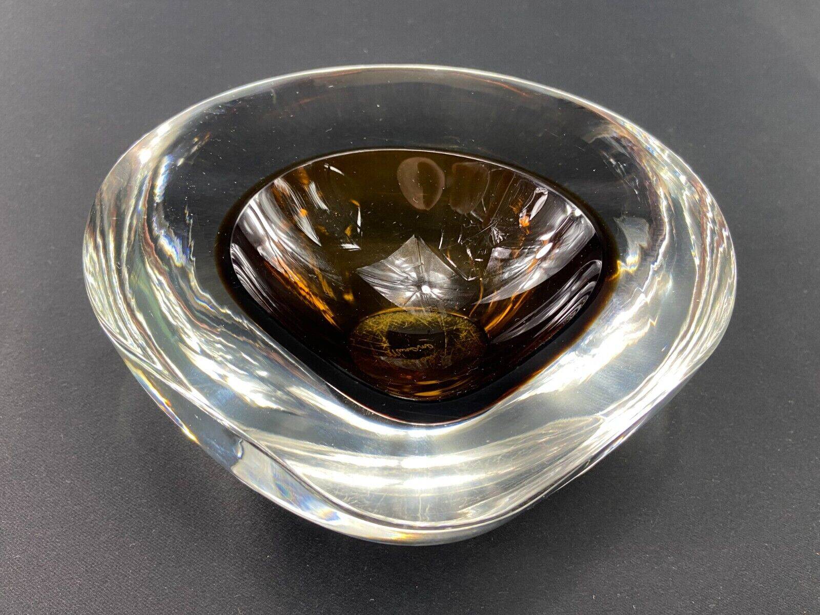 Glass bowl, Antonio da Ros for Cenedese, circa 1965-1975 Murano Venice