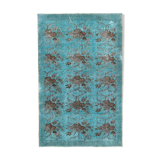 Tapis turquoise 166 cm x 264 cm