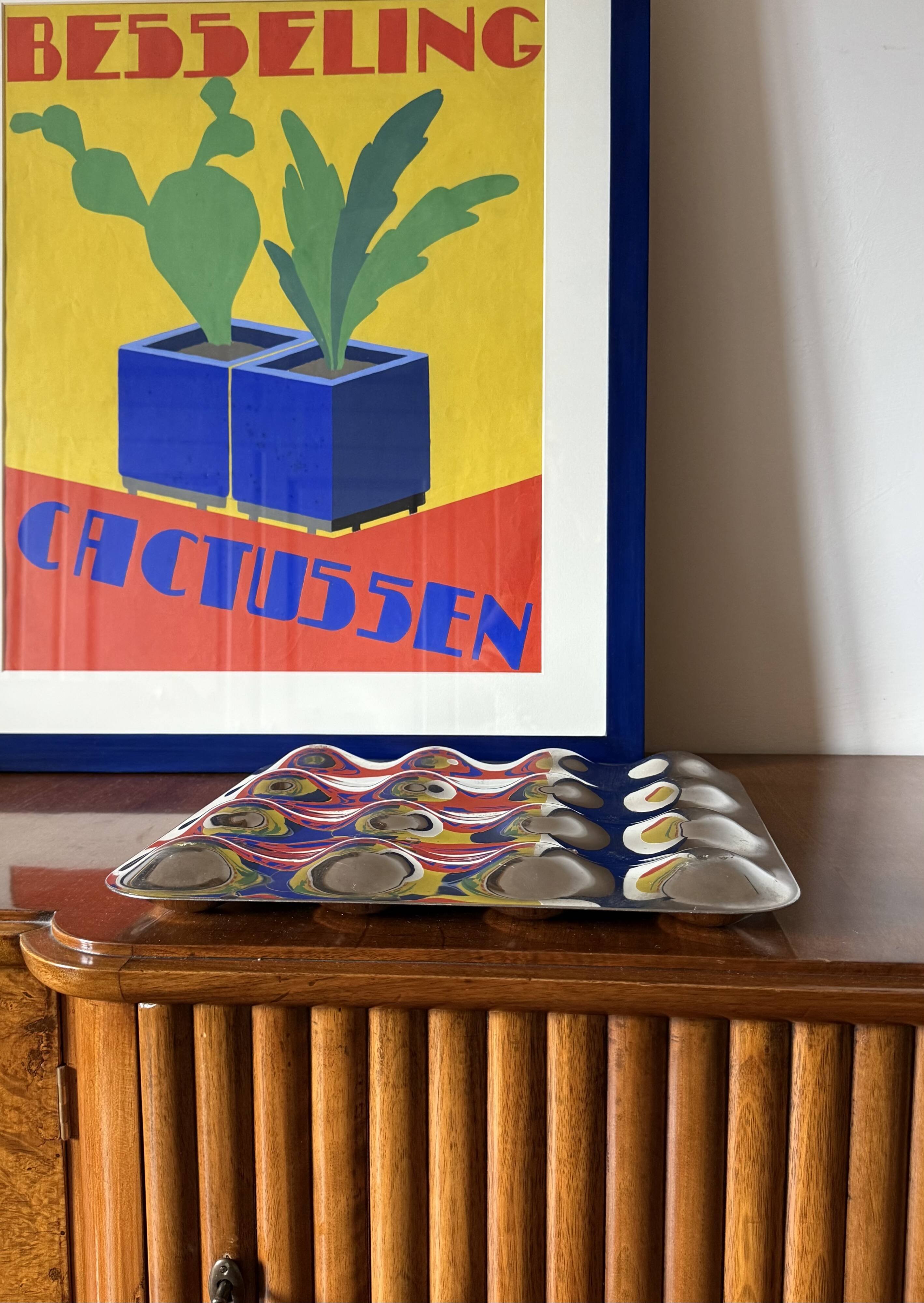 'Fruitscape' tray / fruit bowl, Stefano Giovannoni, Alessi Italy 2000s