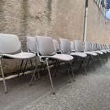 Series of 35 DSC 106 Chair by Giancarlo Piretti for Castelli from the 1970s
