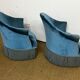 Pair of toad armchairs