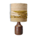 Ceramic lamp by Jacques Pouchain, Atelier Dieulefit, 1960s