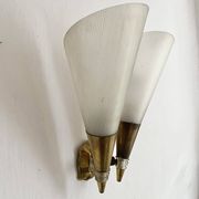 Appliques coniques orientables années 60