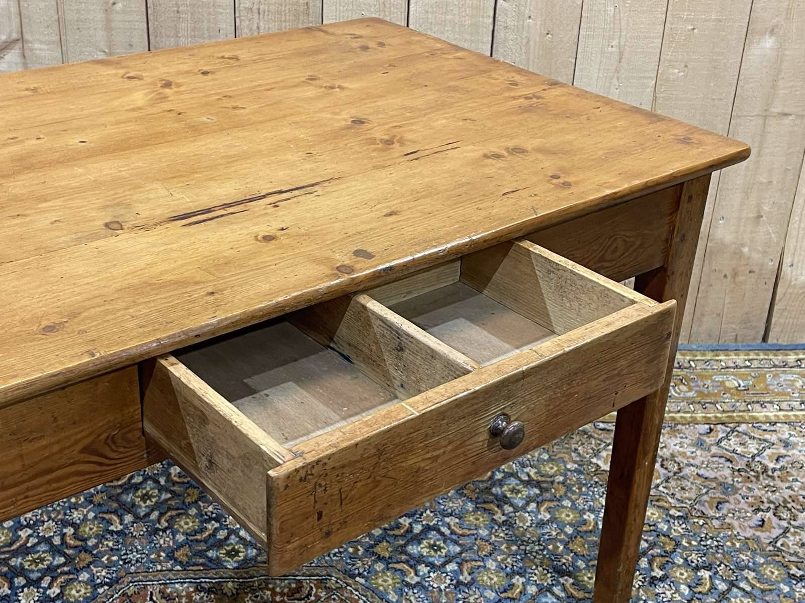 Fir table / desk, 1930s