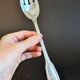 Elegant silver metal serving duo – Boulanger model - Ref 31