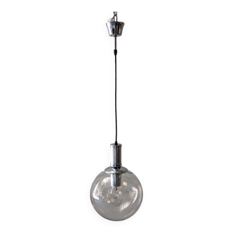 Glass ball suspension from the 60s/70s by See Delmas