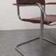 Série de 8 fauteuils cantilever modèle MG5 Made in Italy