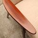 Vintage armchair design by J. Smidek mid century modern design chair tissu beige