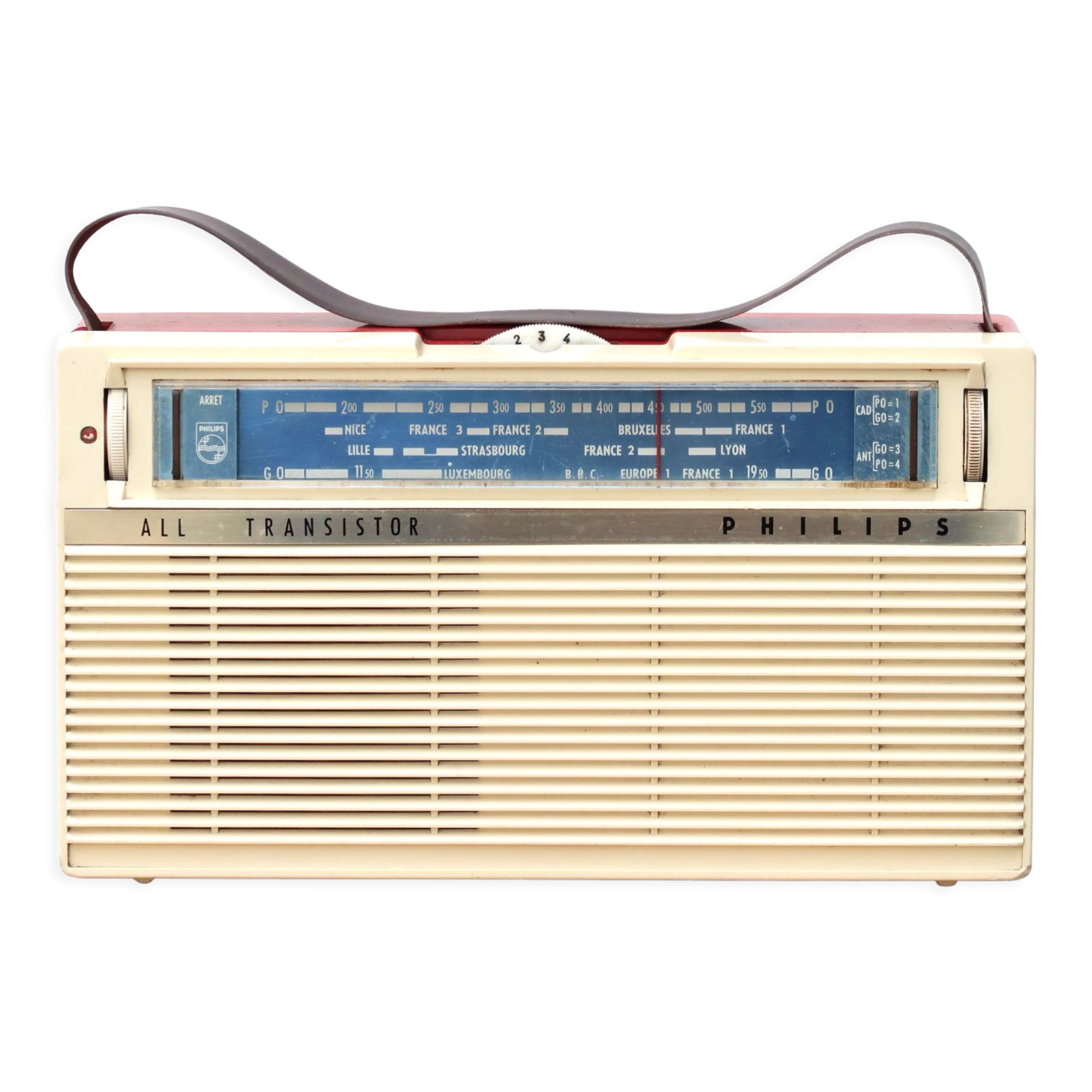 Poste radio All transistor par Philips années 70