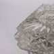 Vintage Worked Glass Wall Lamps, 1970s, Set of 3