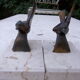 Bird book greenhouses on marble