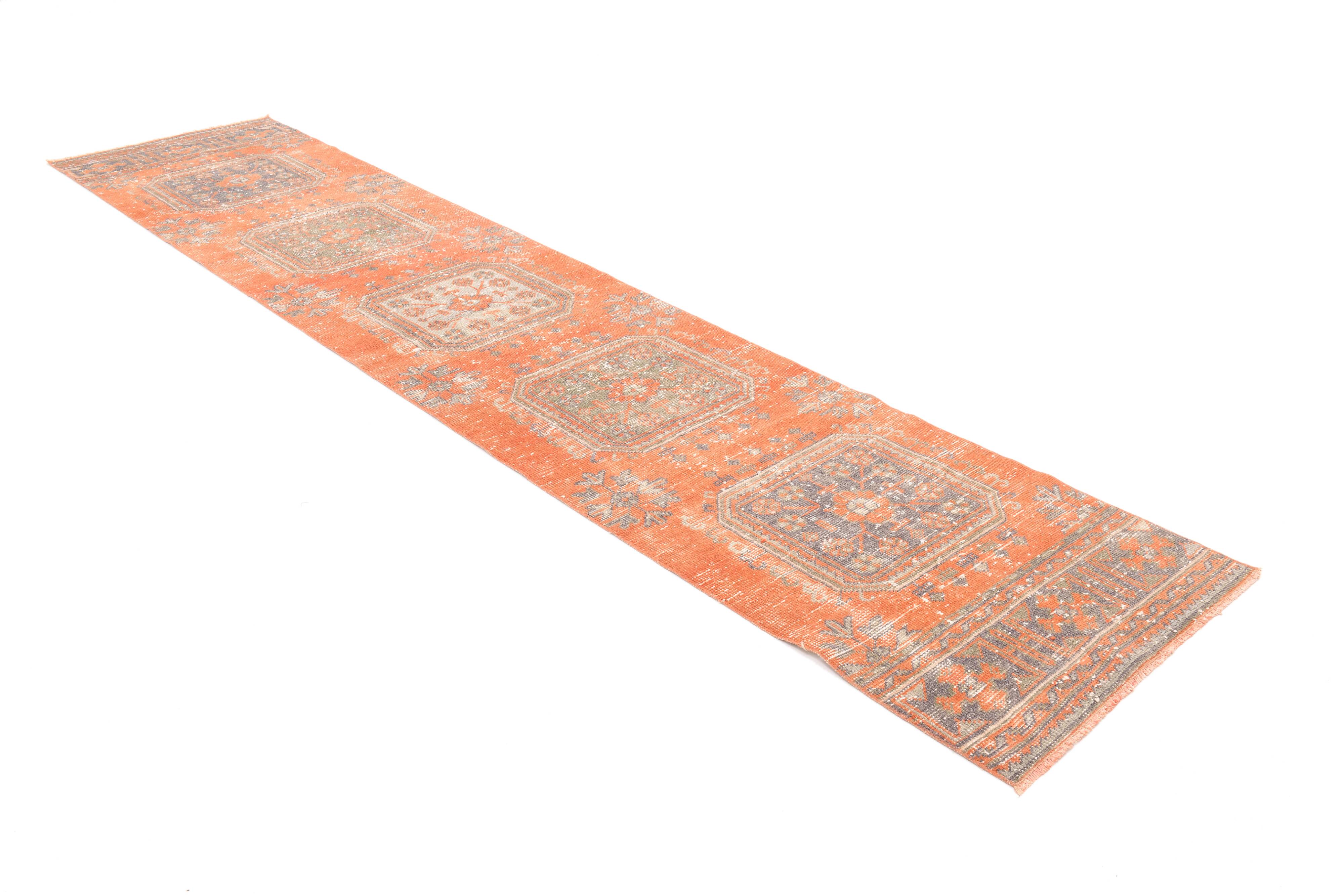 Tapis vintage turque, 75x357 cm