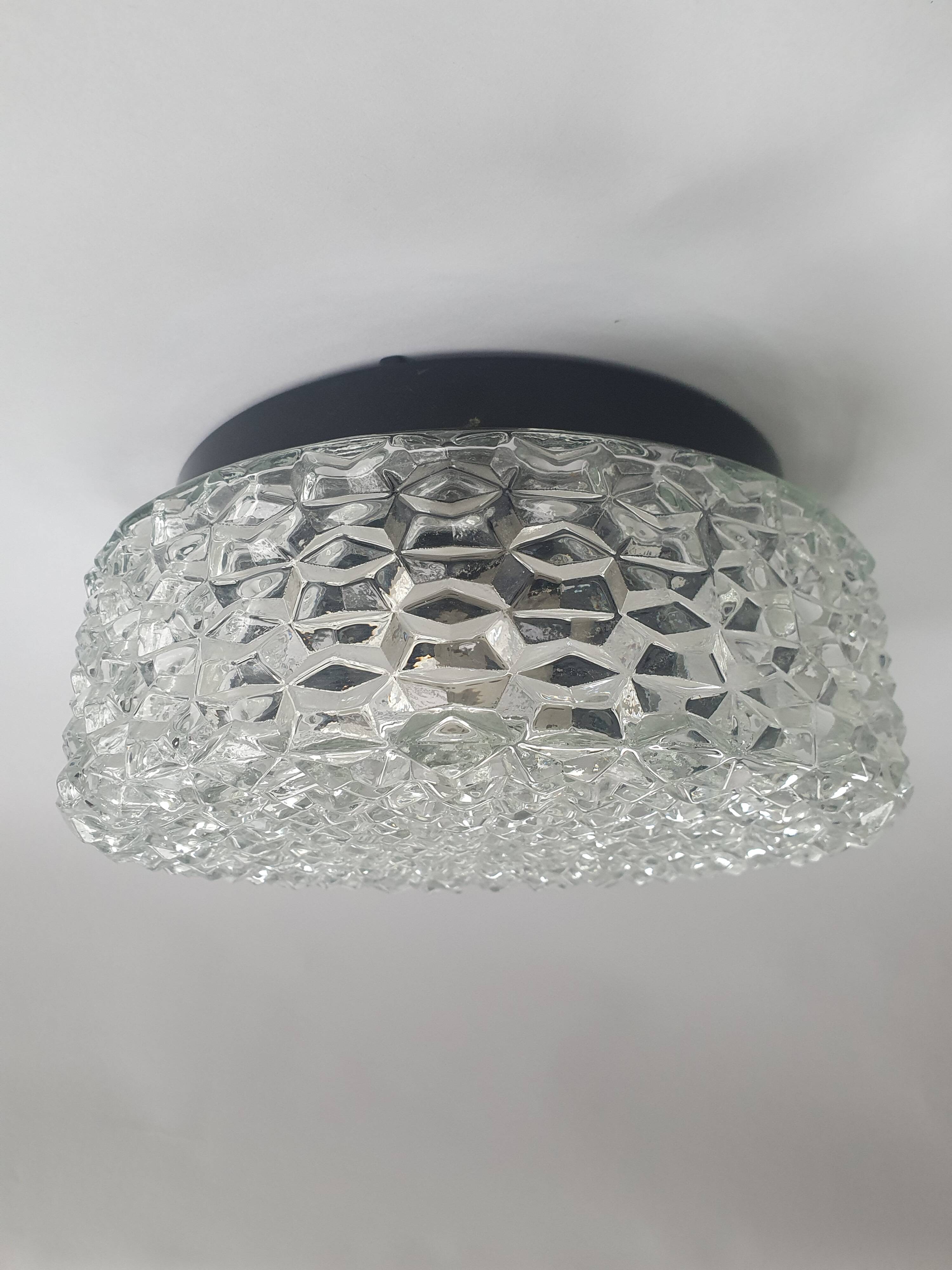 RZB Leuchten ceiling or wall light, Germany, 70s