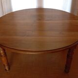 Table Ovale Noyer Massif Louis Philippe