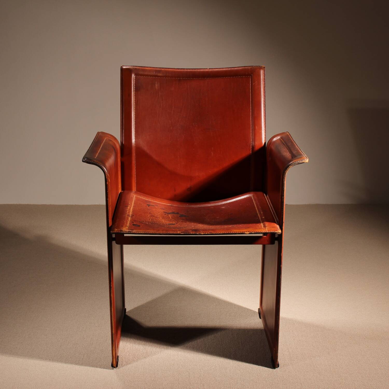 Fauteuil 'Korium‘ par Tito Agnoli pour Matteo Grassi, Italie années 1980