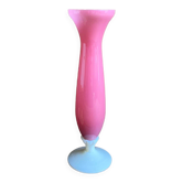 Pink opaline vase