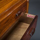 Rosewood Secretaire with Display Case from Dyrlund, 1960s