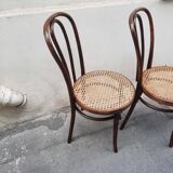 Paire de chaises bistrot