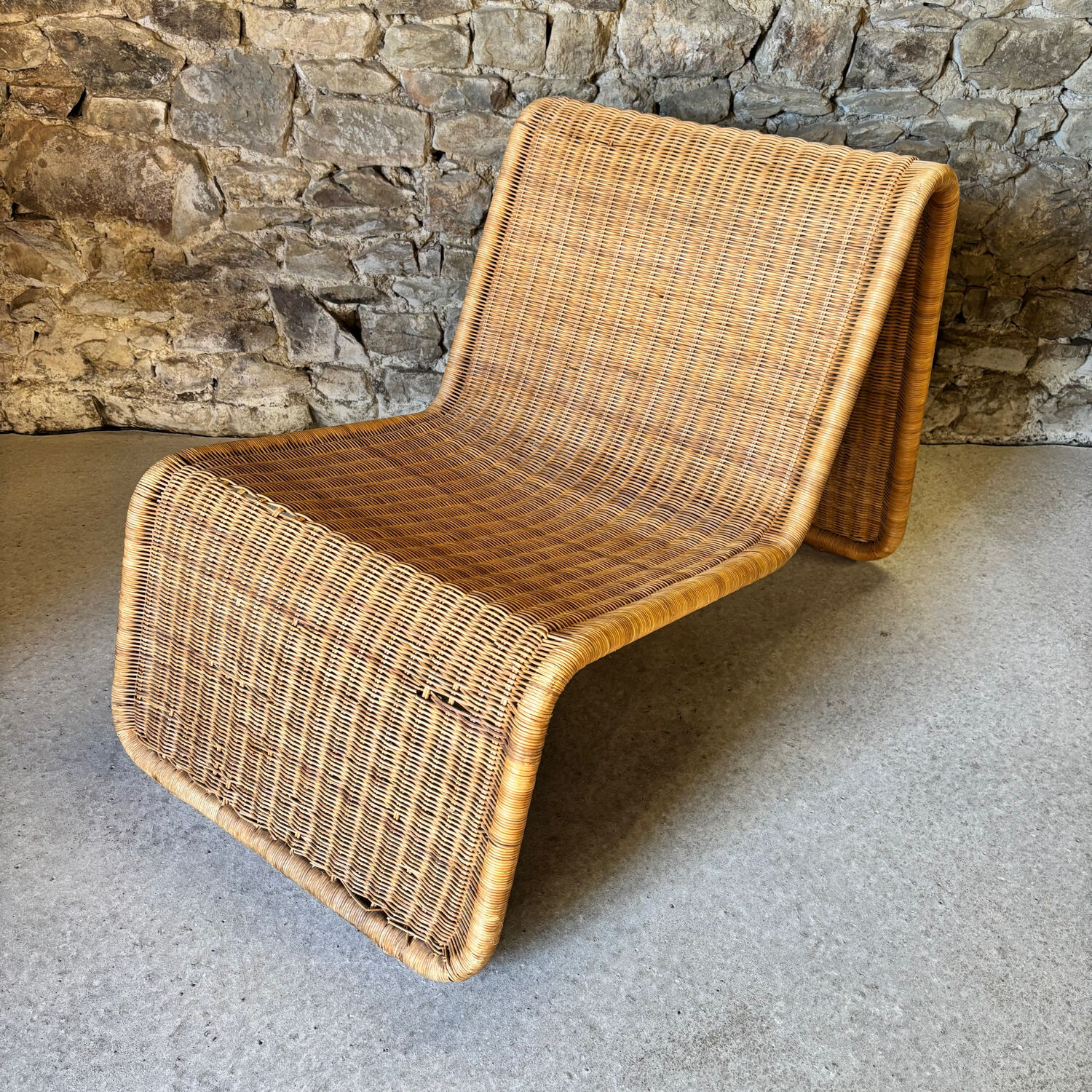 Fauteuil en rotin modèle Hestra par IKEA, 1980