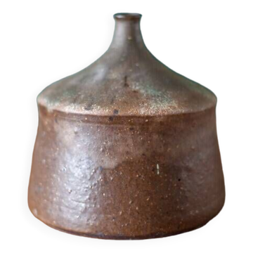 Vintage vase, soliflore earth vase, small decorative vase, pottery, collection, interior decoration
