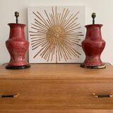 Lot Porcelain Lamps