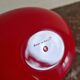 Guzzini vintage red/white aperitif server - Made in Italy 1970s