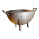 Old aluminum colander