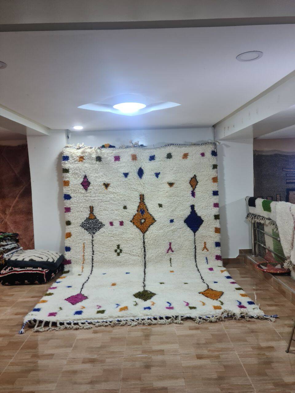 Handmade Beni Ouarain rug 300x200 cm